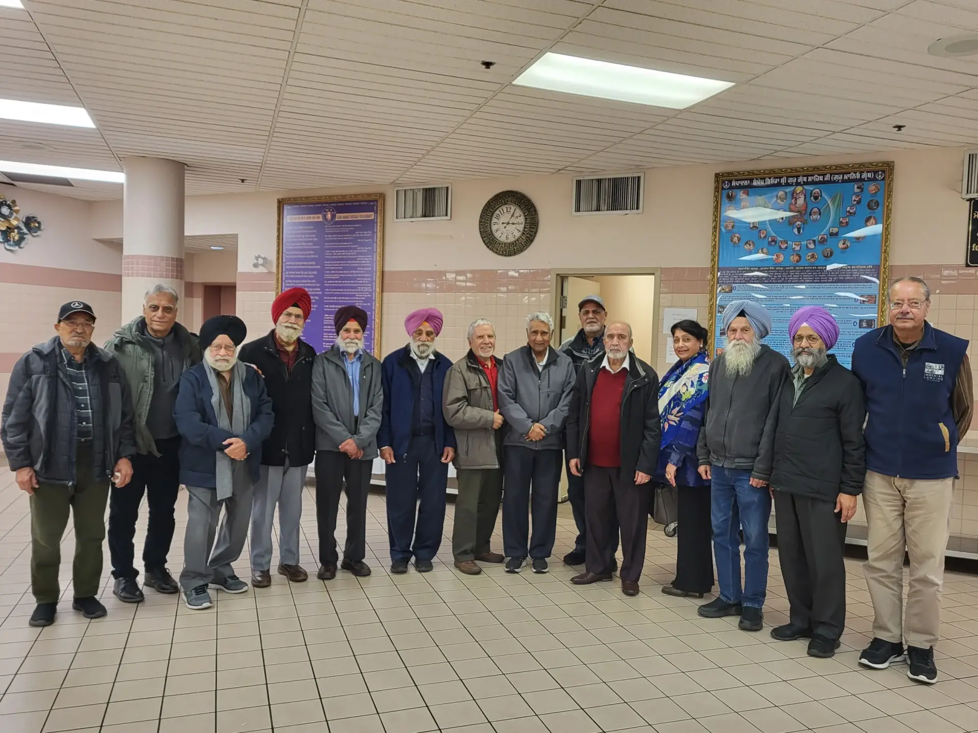 Seniors meet every Monday at Gurdwara